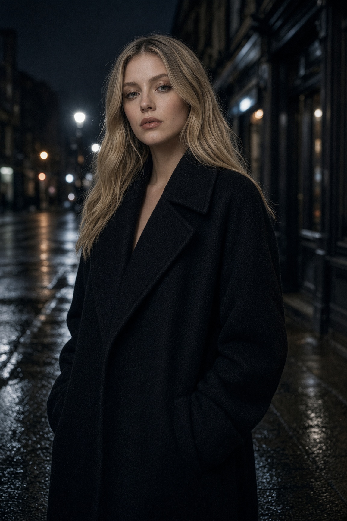 Lux, Golden, night coat